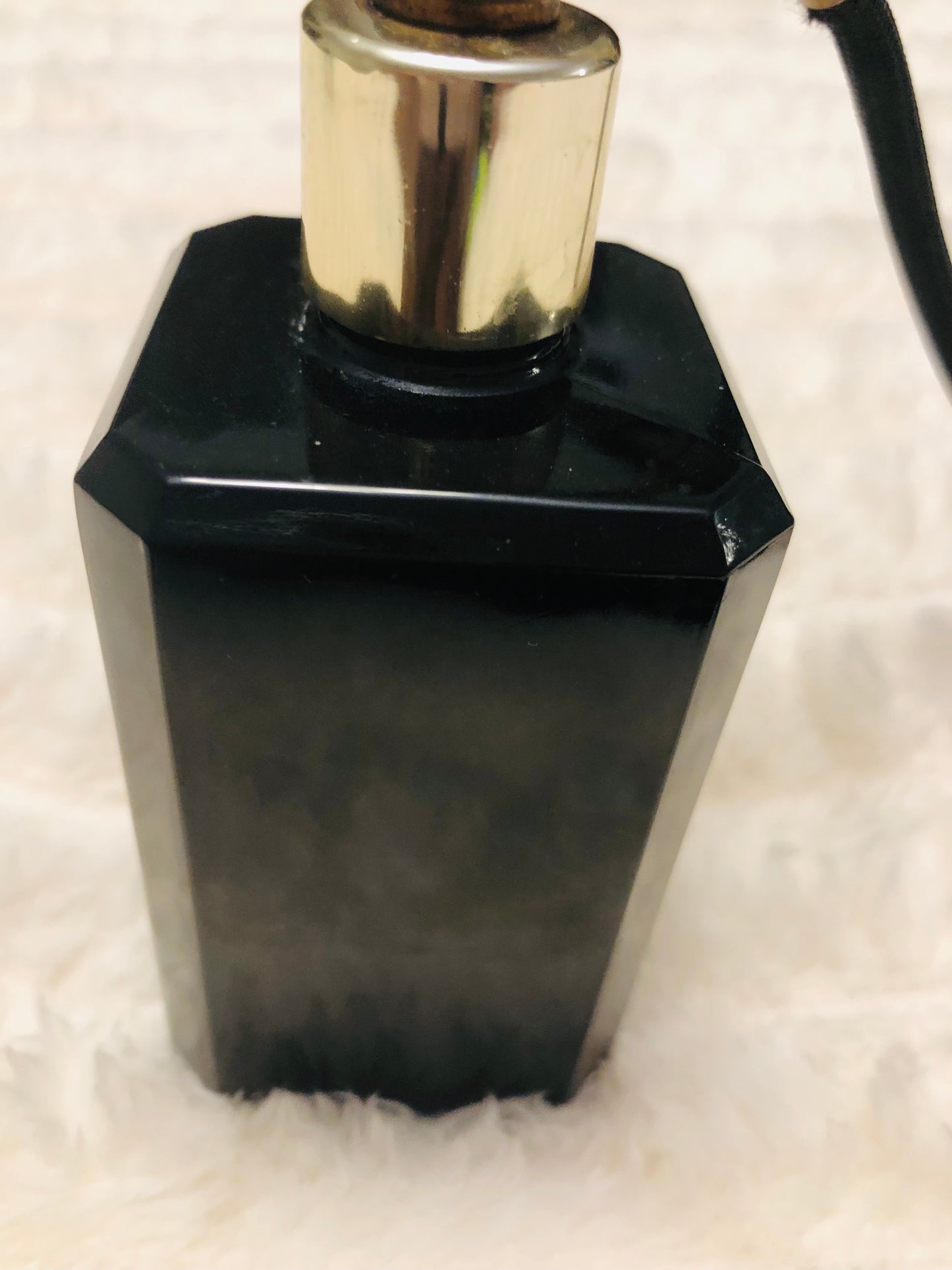 Vintage Black Perfume Atomizer with Tassel
